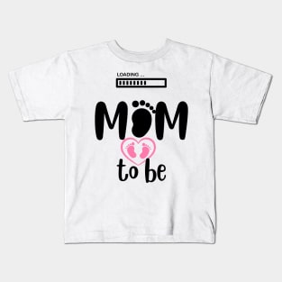 Mom to be girl Kids T-Shirt